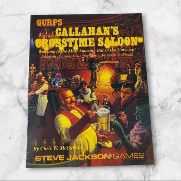 GURPS Callahan's Cross Time Saloon Role Playing Game Book 1992 SJG - Picture 1 of 6